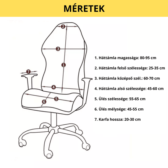 Gamer ForgószékHuzat (vízlepergető, világosszürke) Gamer ForgószékHuzat (vízlepergető, világosszürke)